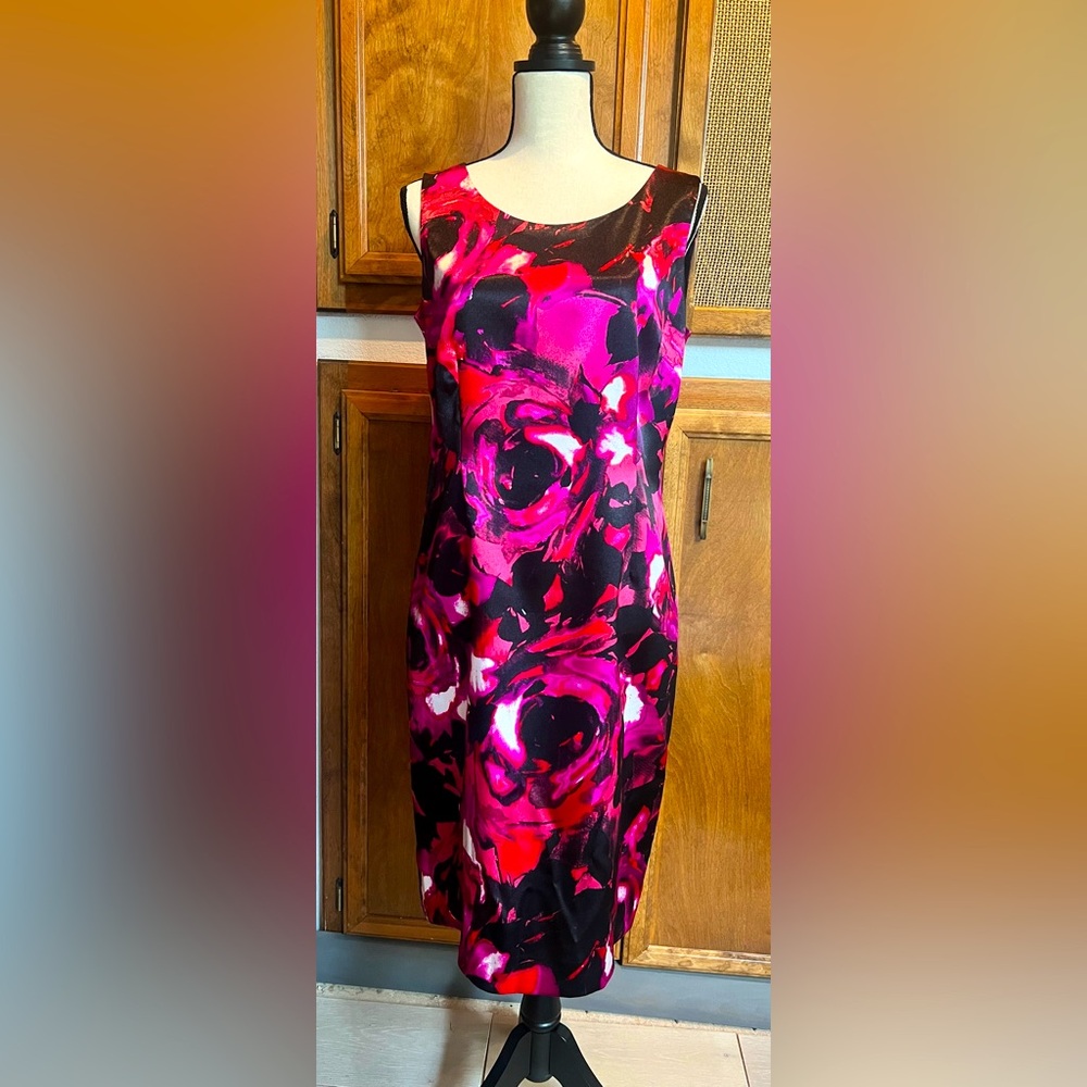 Kasper fitted tank dress Size 10 EUC